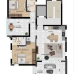 Three-Bedroom Apartment in Agios Athanasios, Limassol — Limassol, Agios Athanasios (4)
