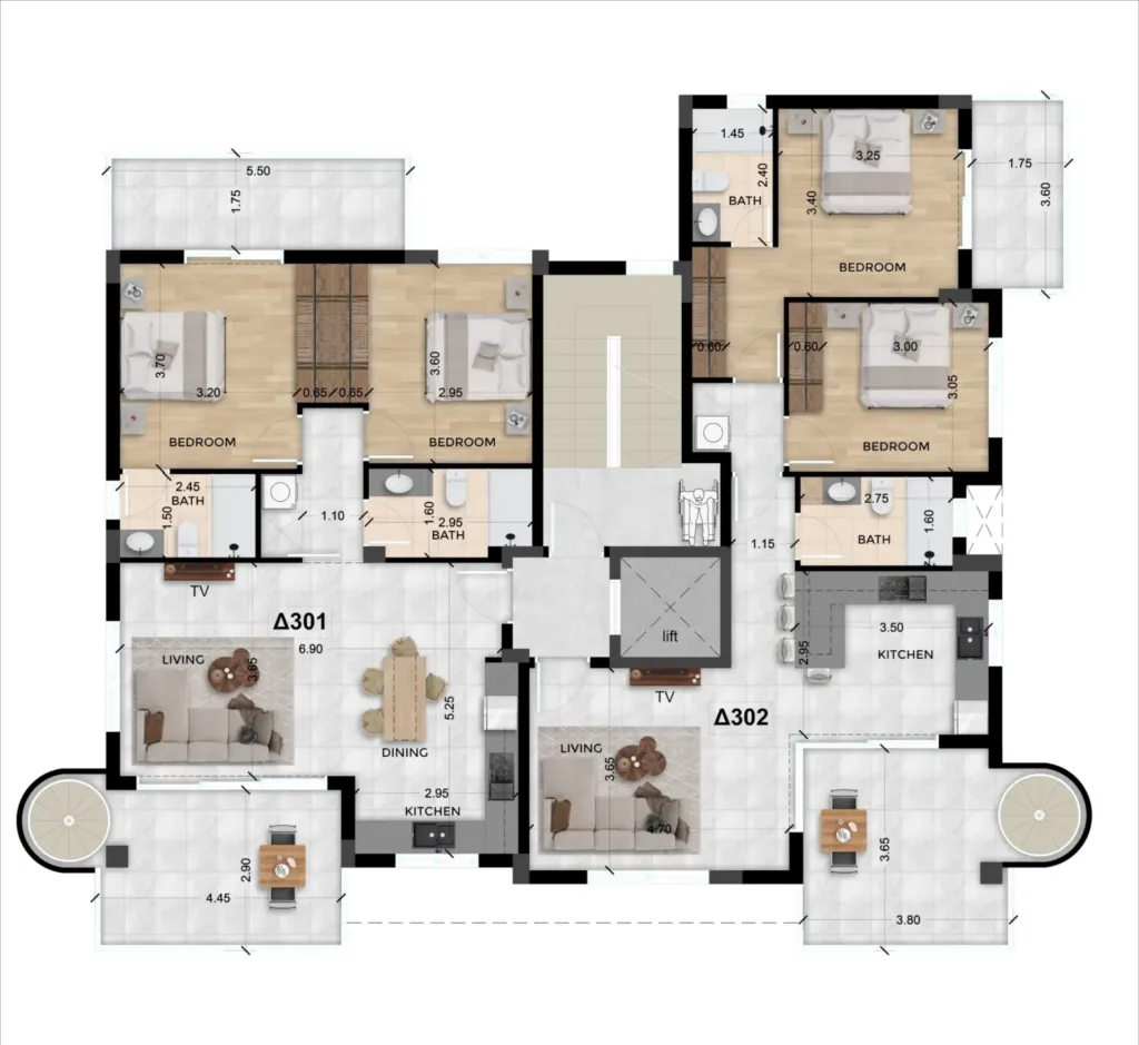 Elaya — 2-bed Apartment, Ekali – photo 4