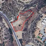 Residential Plot of 6262 m² in Agia Fylaxis, Limassol — Limassol, Agia Fylaxis